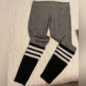 Size small awesome Bombshell leggings with high sock lower design